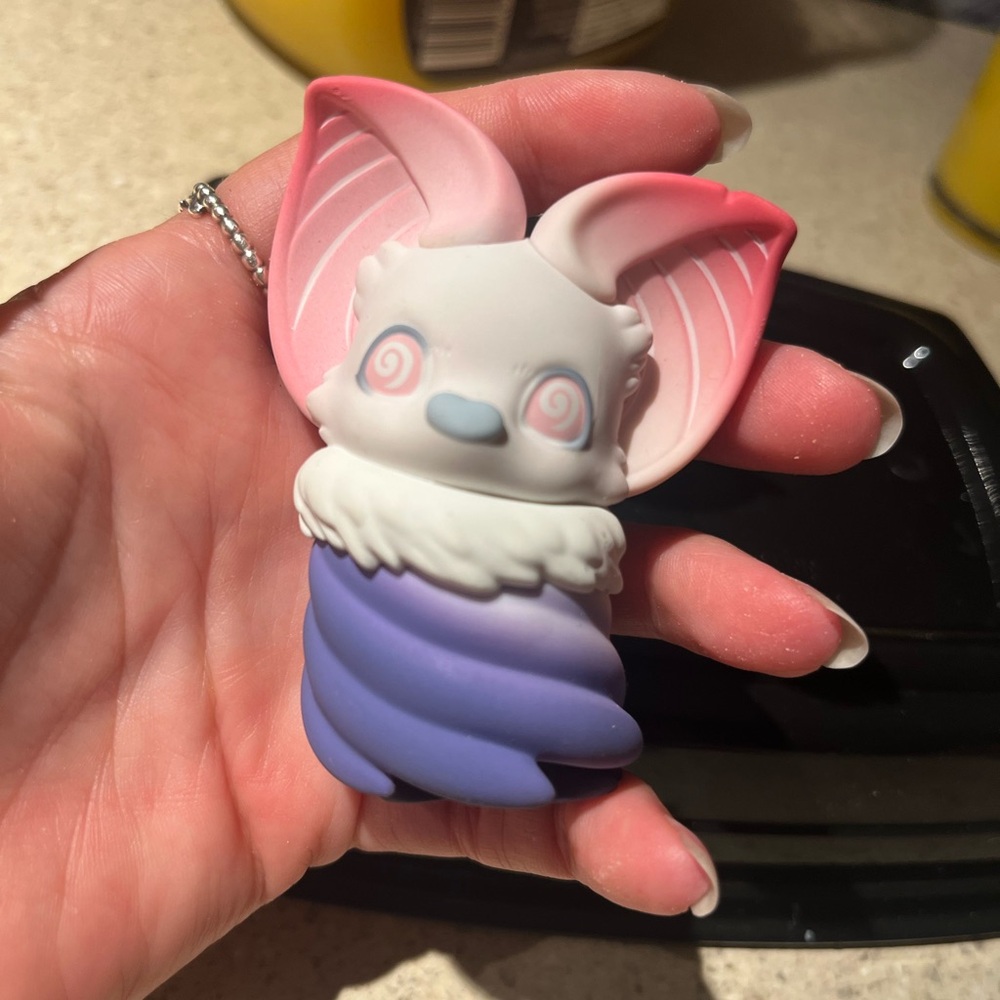 Yoki The Moment Pop Mart
Pink and Purple Fox Figurine